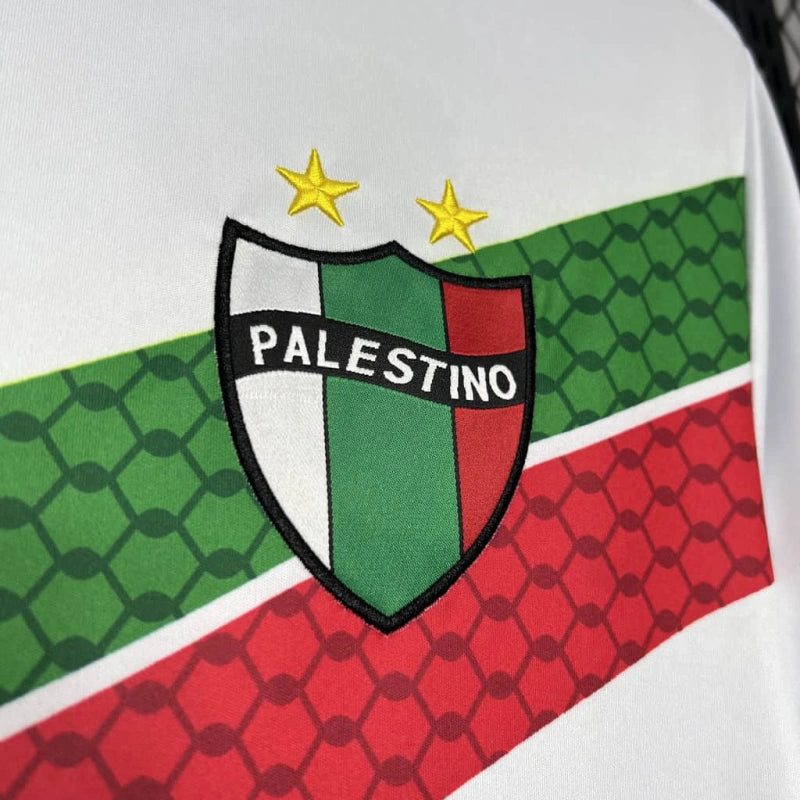 Camiseta Palestino "Graffiti Blanco" 2024/25 Versión Fan