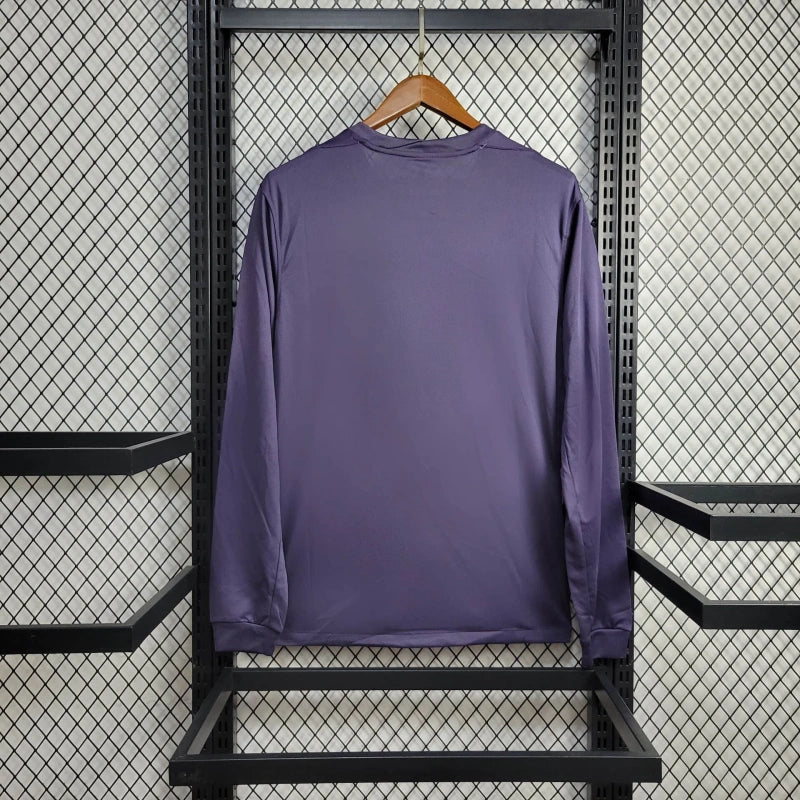 Camiseta Inglaterra Visita Manga Larga 2024 Versión Fan