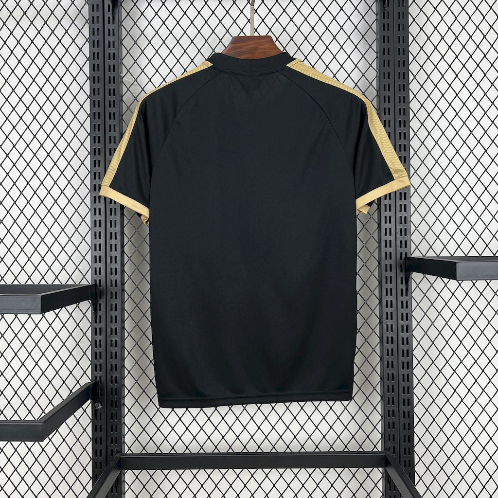 Camiseta Vasco da Gama Soporte Negro 2025/26 Versión Fan