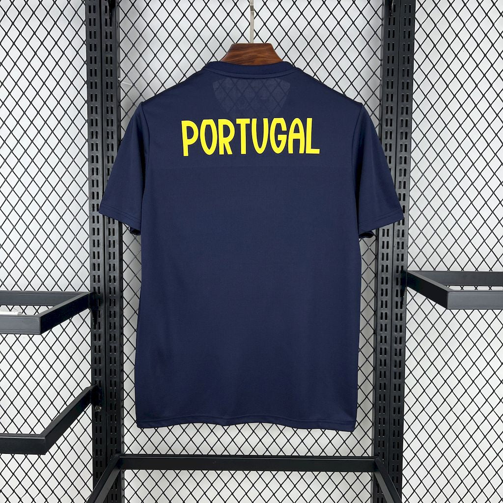 Camiseta Portugal Casual Azul 2025/26 Versión Fan