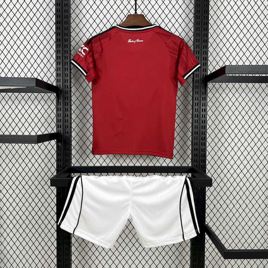 Manchester United Local Kit Niños 2025/26