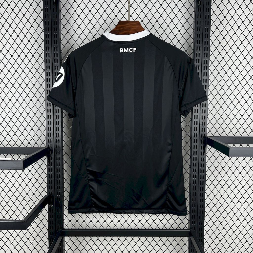 Camiseta Real Madrid Entrenamiento Negro 2025/26 Versión Fan