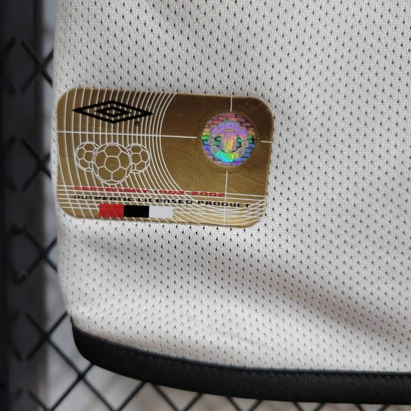 Camiseta Manchester United Retro 100 Aniversario Blanca