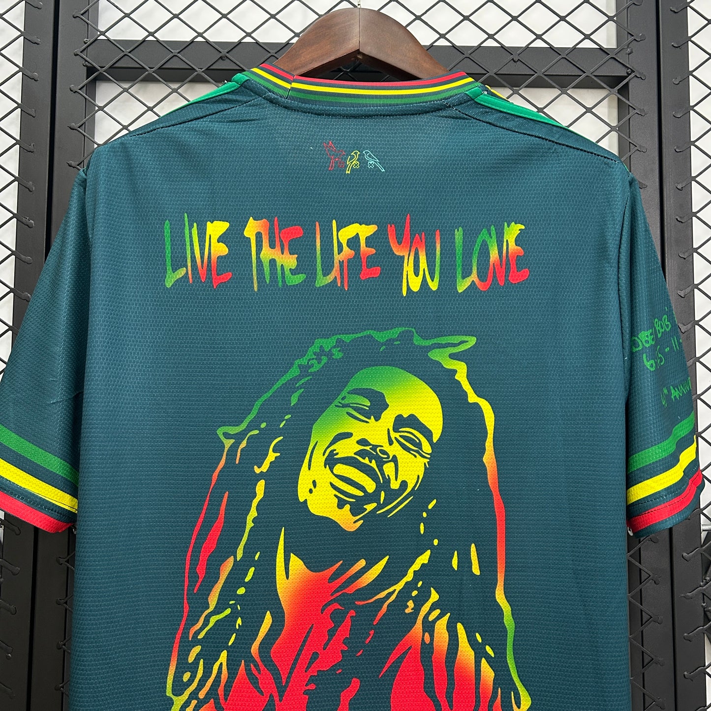 Camiseta Ajax Edición Especial "Bob Marley Verde" 2025/26 Versión Fan