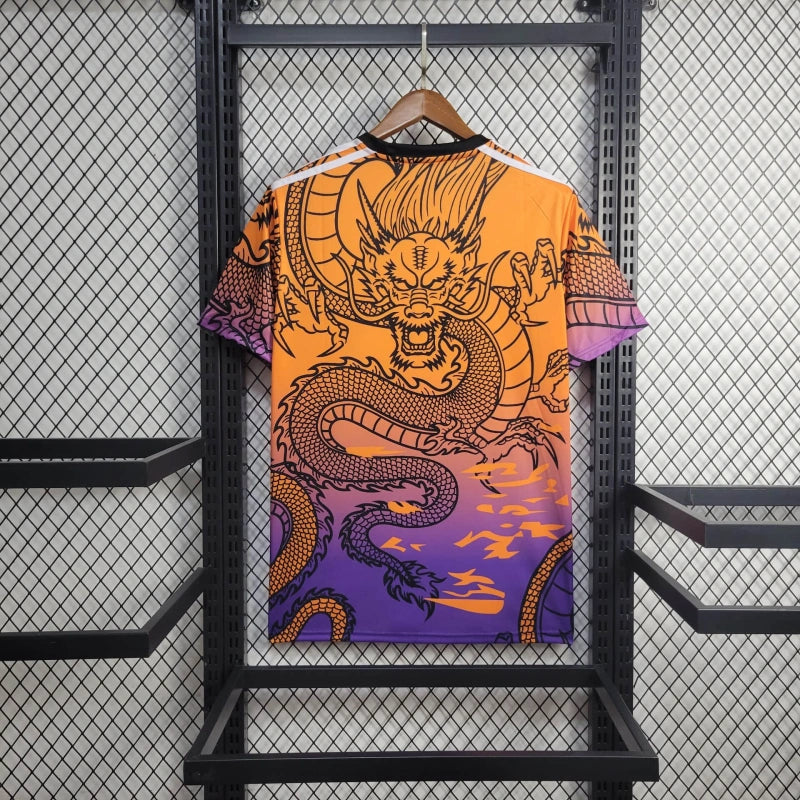 Camiseta Real Madrid "Especial Dragon Naranja" 2024/25 Versión Fan