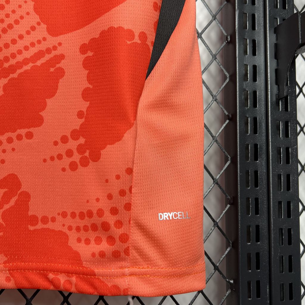 Camiseta Manchester City Portero Naranja 2024/25 Versión Fan