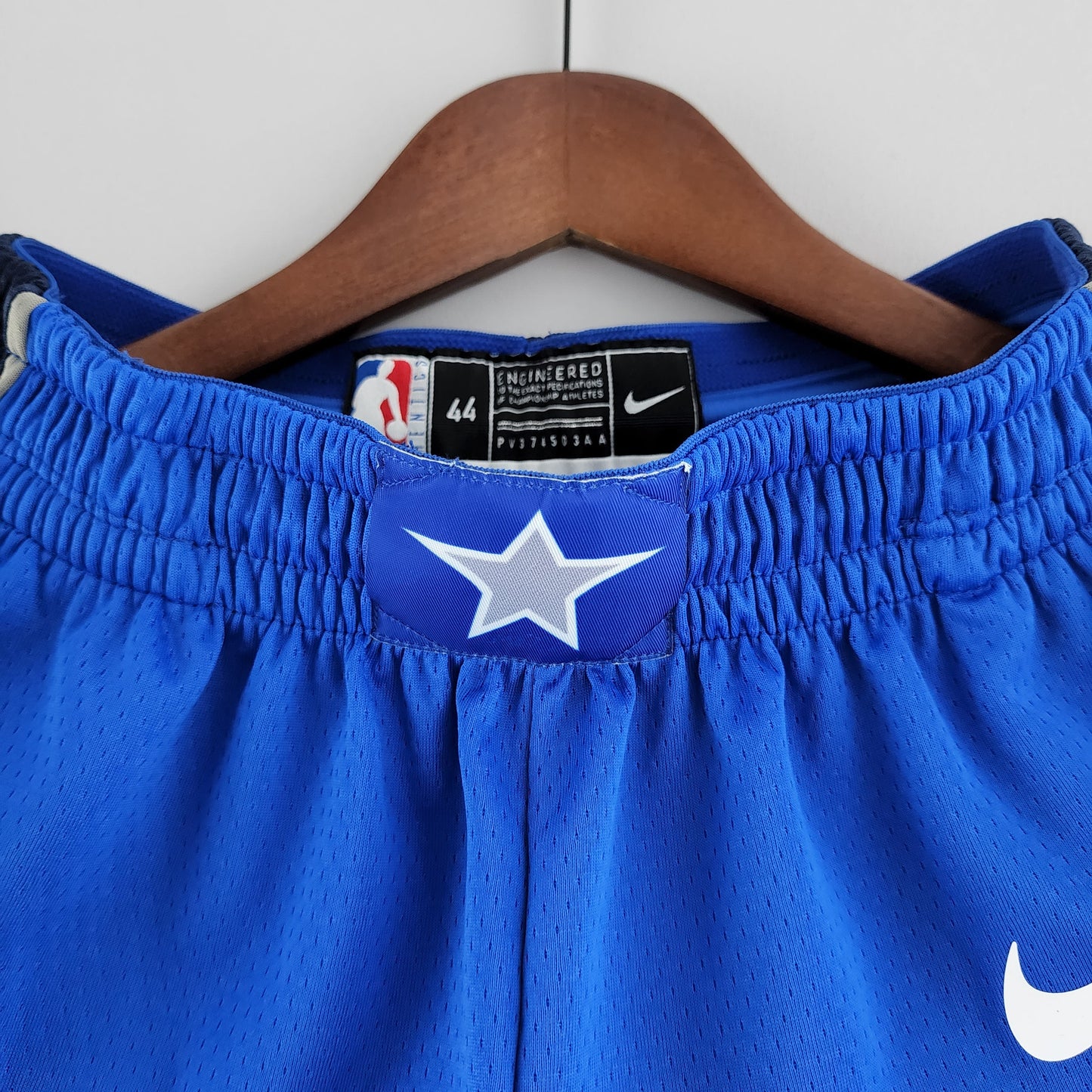 Camiseta Dallas Mavericks Shorts Azules