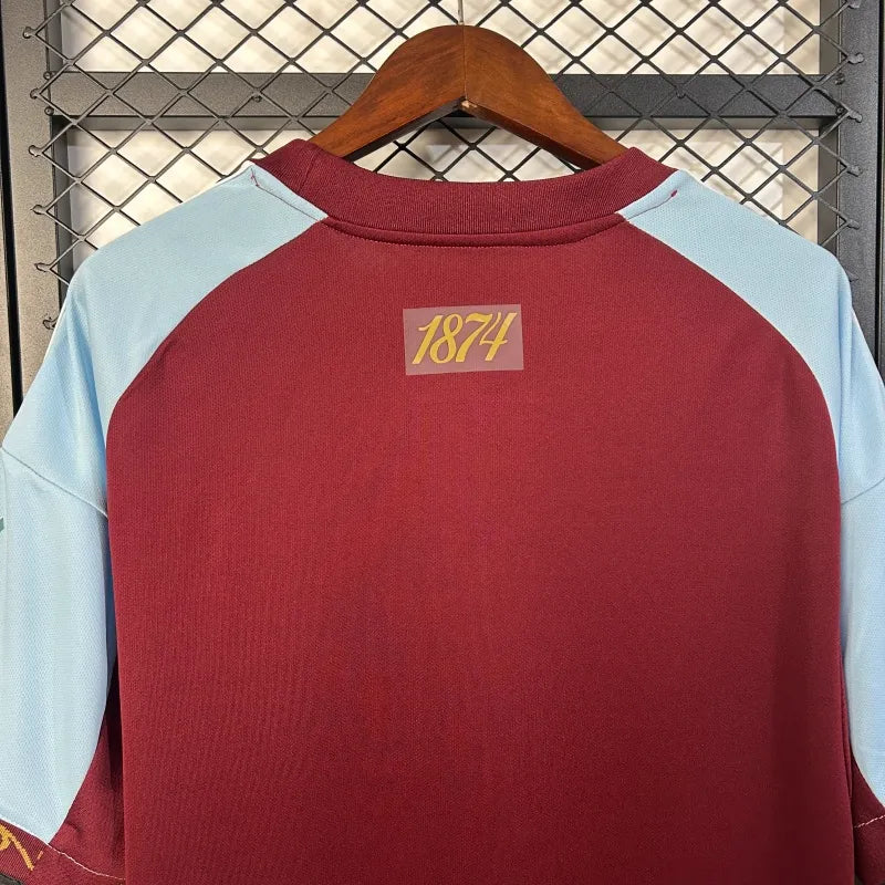Camiseta Aston Villa Local 2025/26 Versión Fan
