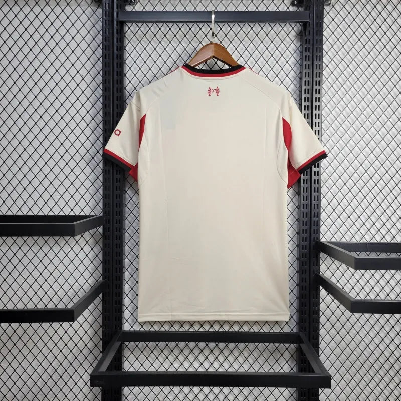 Camiseta Liverpool Visita 2025/26 Versión Fan