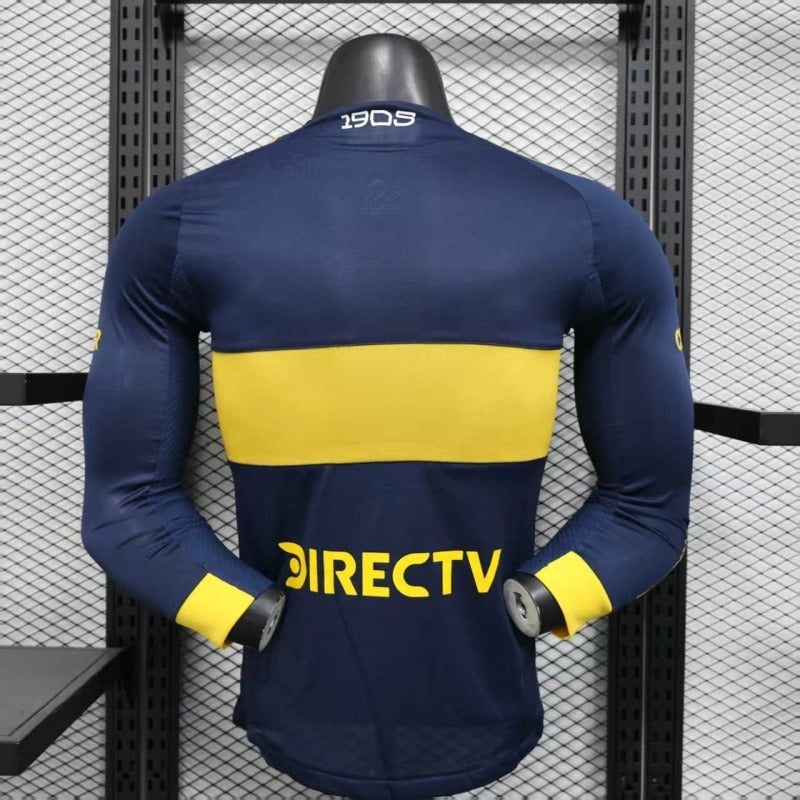 Camiseta Boca Juniors Local Manga Larga 2025/26 Versión Jugador