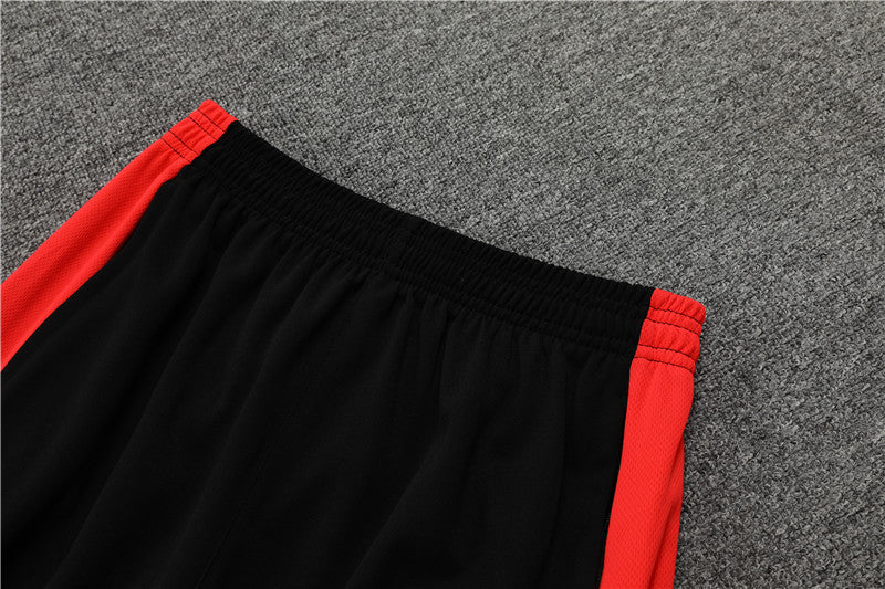 Buzo Completo Liverpool Rojo Líneas Negras