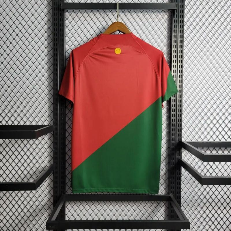 Camiseta Portugal Local Qatar 2022 Versión Fan