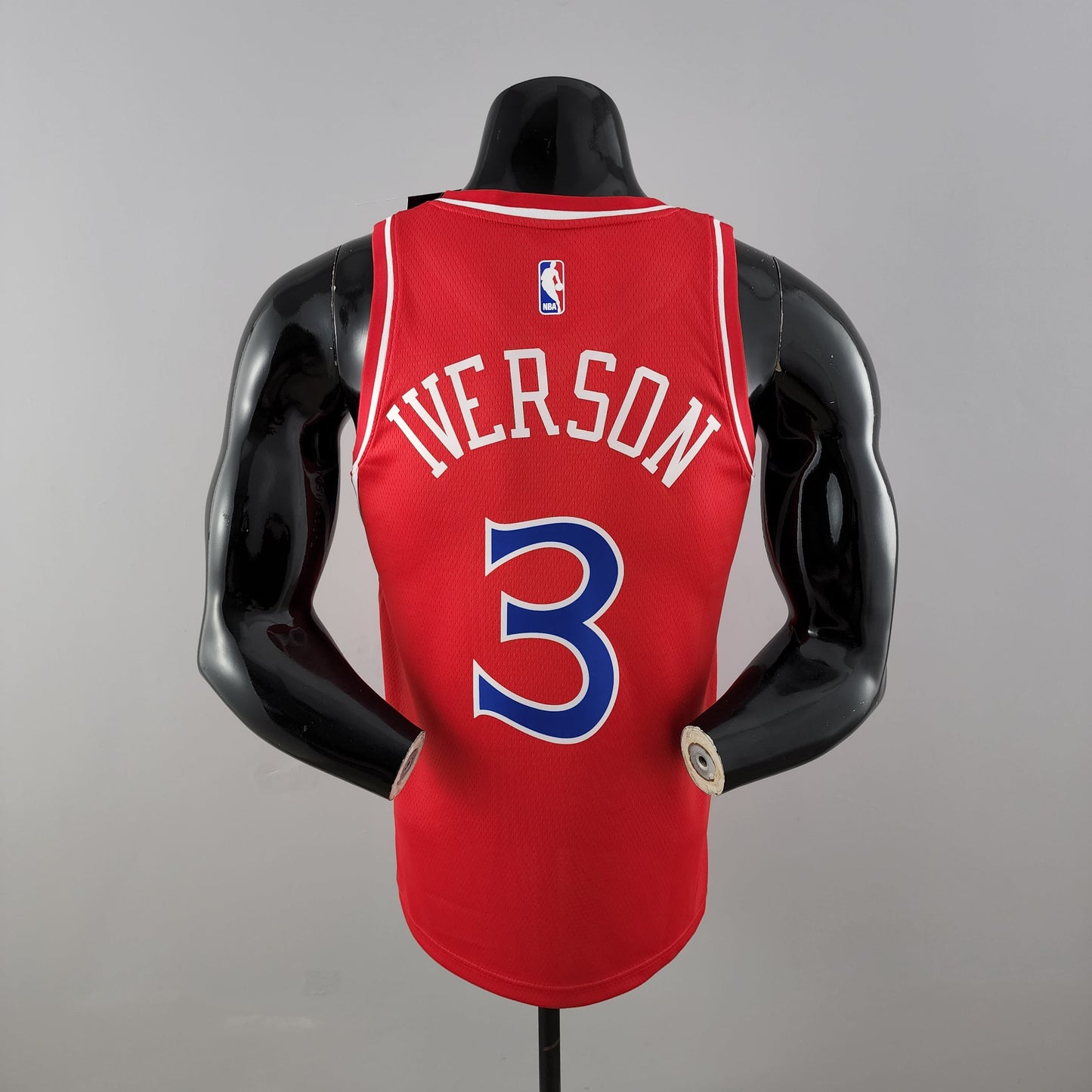 Camiseta Philadelphia 76ers Allen Iverson "Rookie Season" Roja