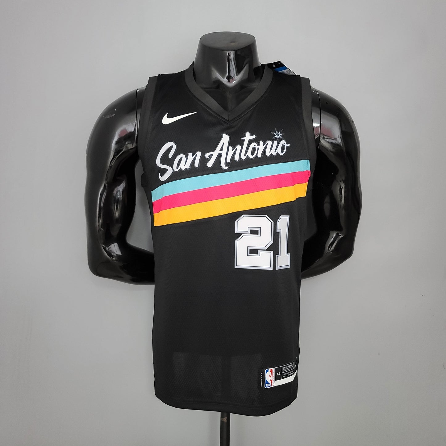 Camiseta San Antonio Spurs "City Edition" Negra NBA