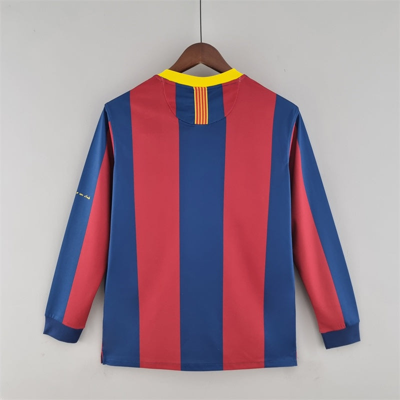 Camiseta FC Barcelona Manga Larga Retro 2010/11