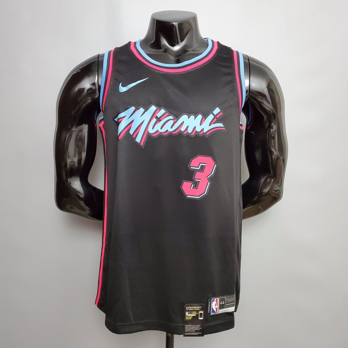 Camiseta Miami Heat Año 2020 Negra