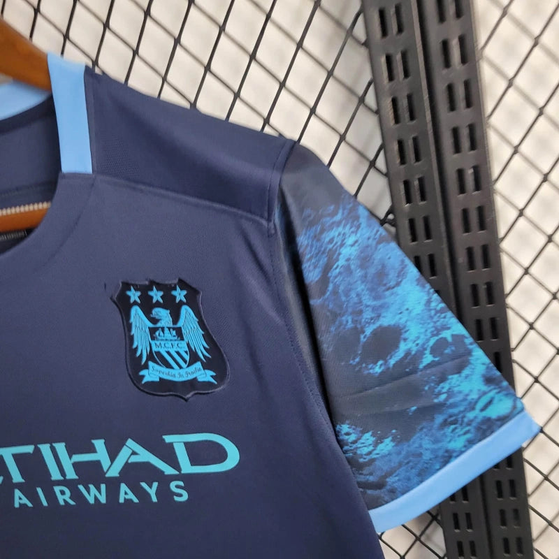 Manchester City Retro Visitante 2015/16 Versión Fan