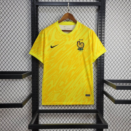 Camiseta Francia Portero 2024 Versión Fan