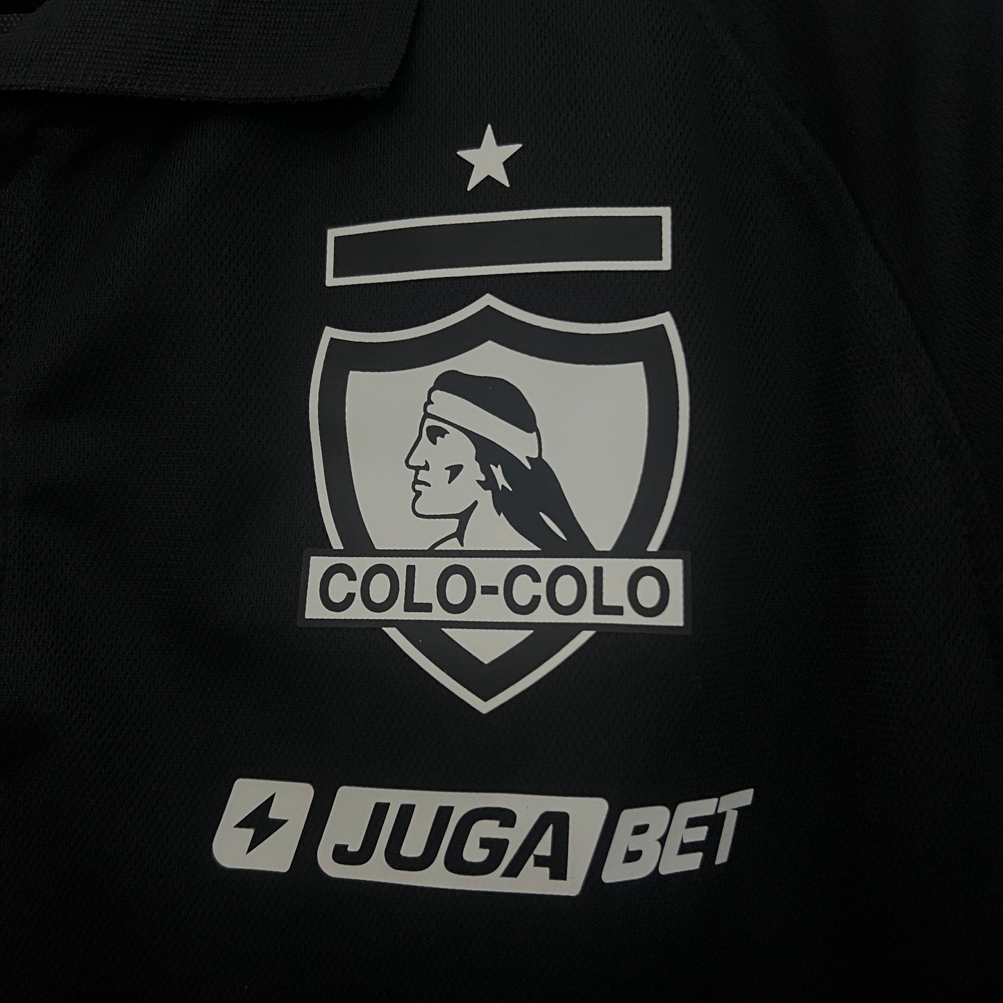 Camiseta Colo Colo Polo Entrenamiento 2025 Versión Fan