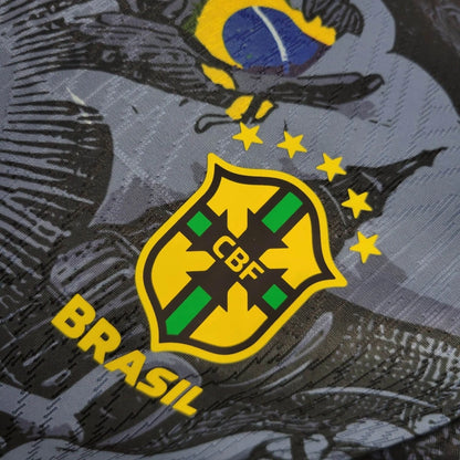 Camiseta Brasil Edición Especial "Cristo Redentor" 2024 Versión Jugador