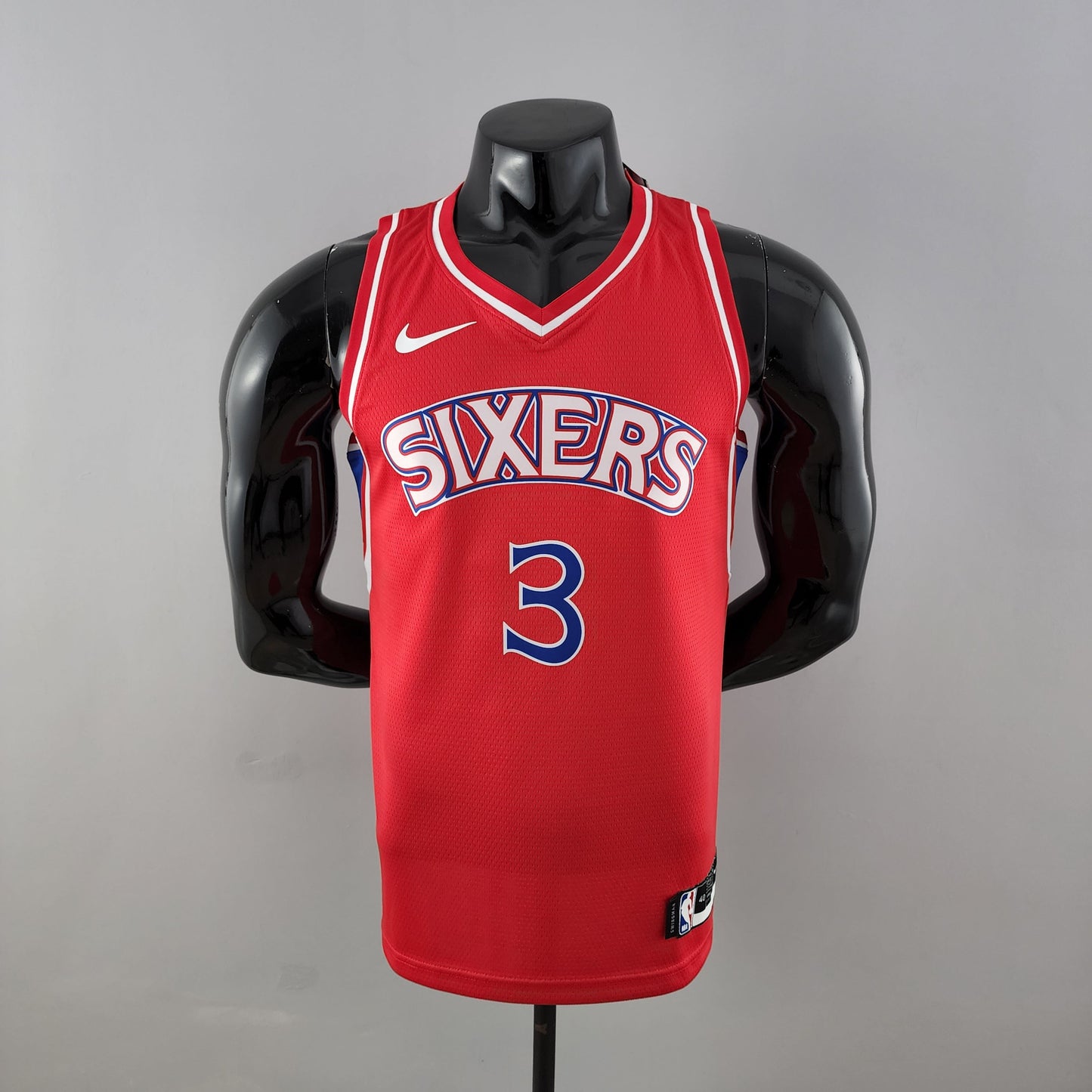 Camiseta Philadelphia 76ers Allen Iverson "Rookie Season" Roja