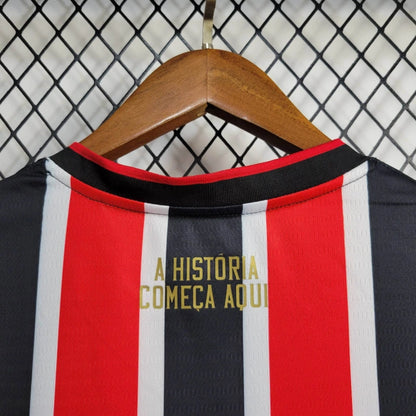 Camiseta Sao Paulo Visita 2024 Versión Fan
