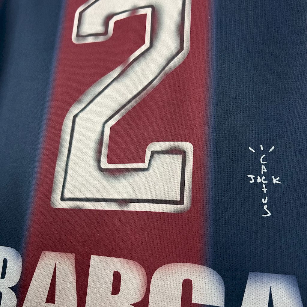 Camiseta FC Barcelona Travis Scott "Cactus Jack" Local Versión Fan