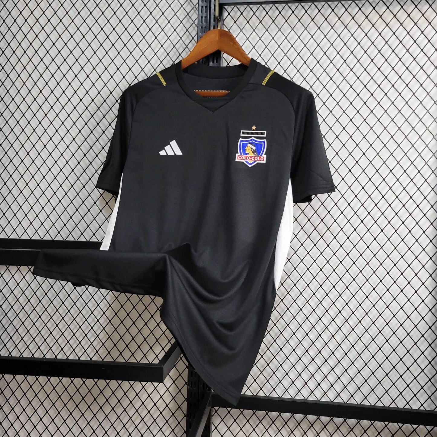 Camiseta Colo Colo Camiseta Entrenamiento 2024 Versión Fan