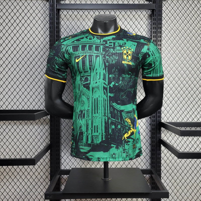 Camiseta Brasil "Edición Especial Estructura" 2024 Versión Jugador