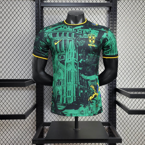Camiseta Brasil "Edición Especial Estructura" 2024 Versión Jugador