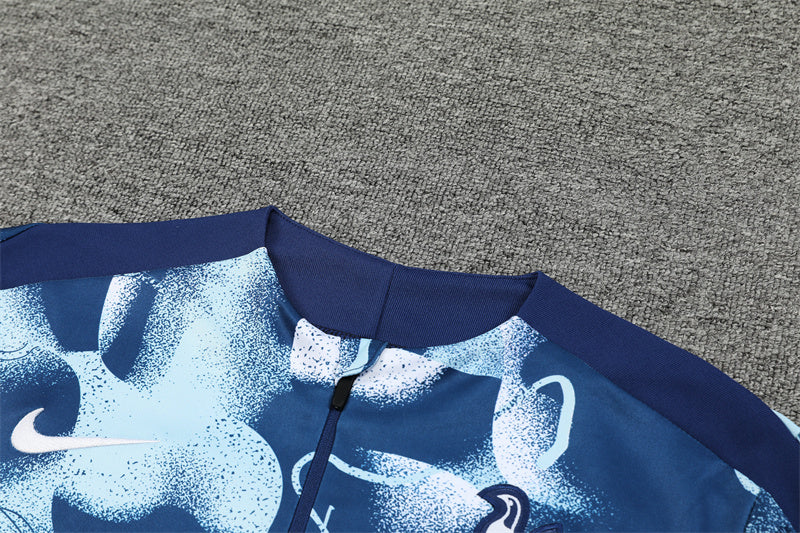 Buzo Completo Tottenham Diseño Azul