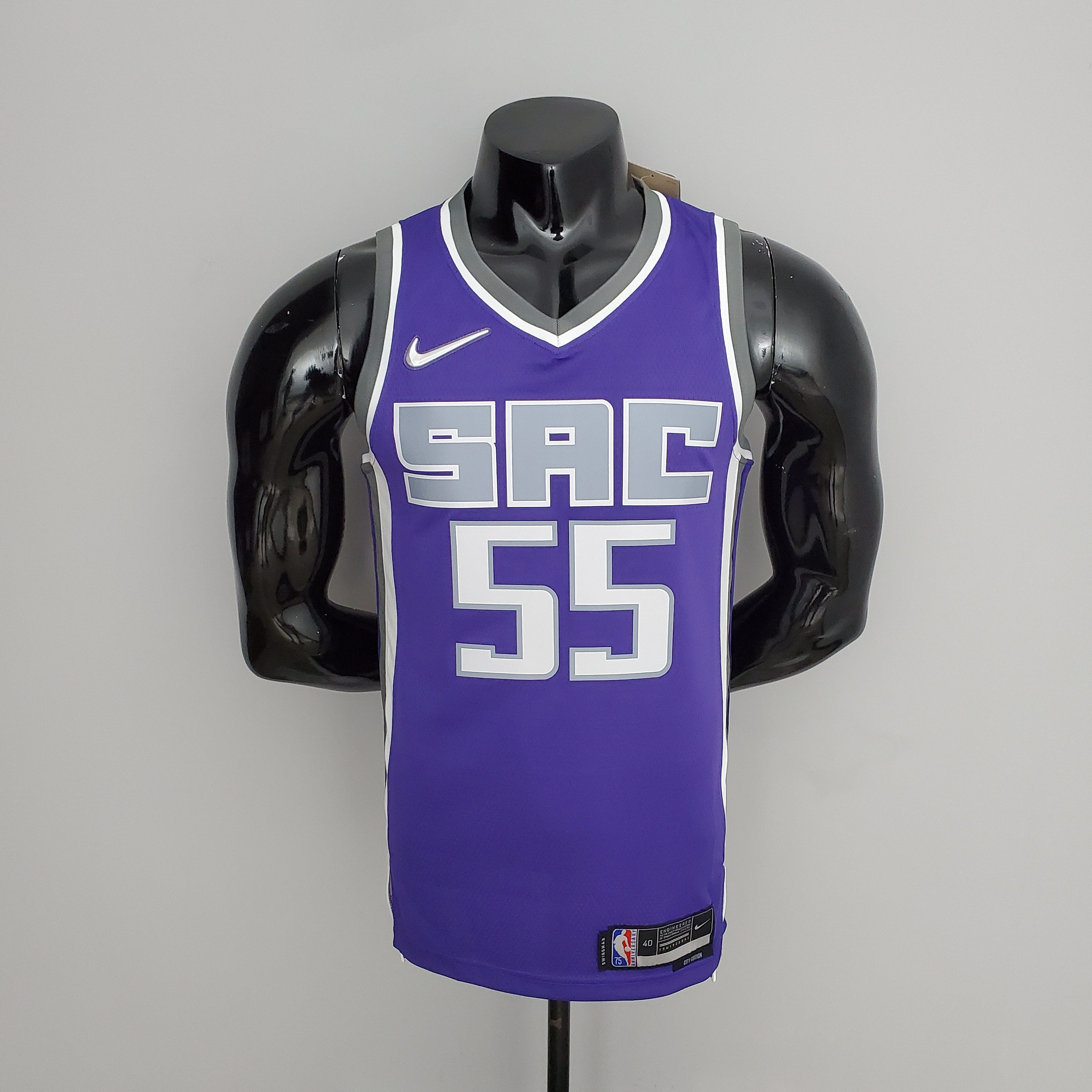 Sacramento Kings Camiseta Morada Clásica