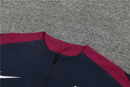 Buzo Completo Inglaterra Negro Burdeo