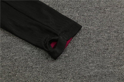 Buzo Completo PSG Negro Burdeo