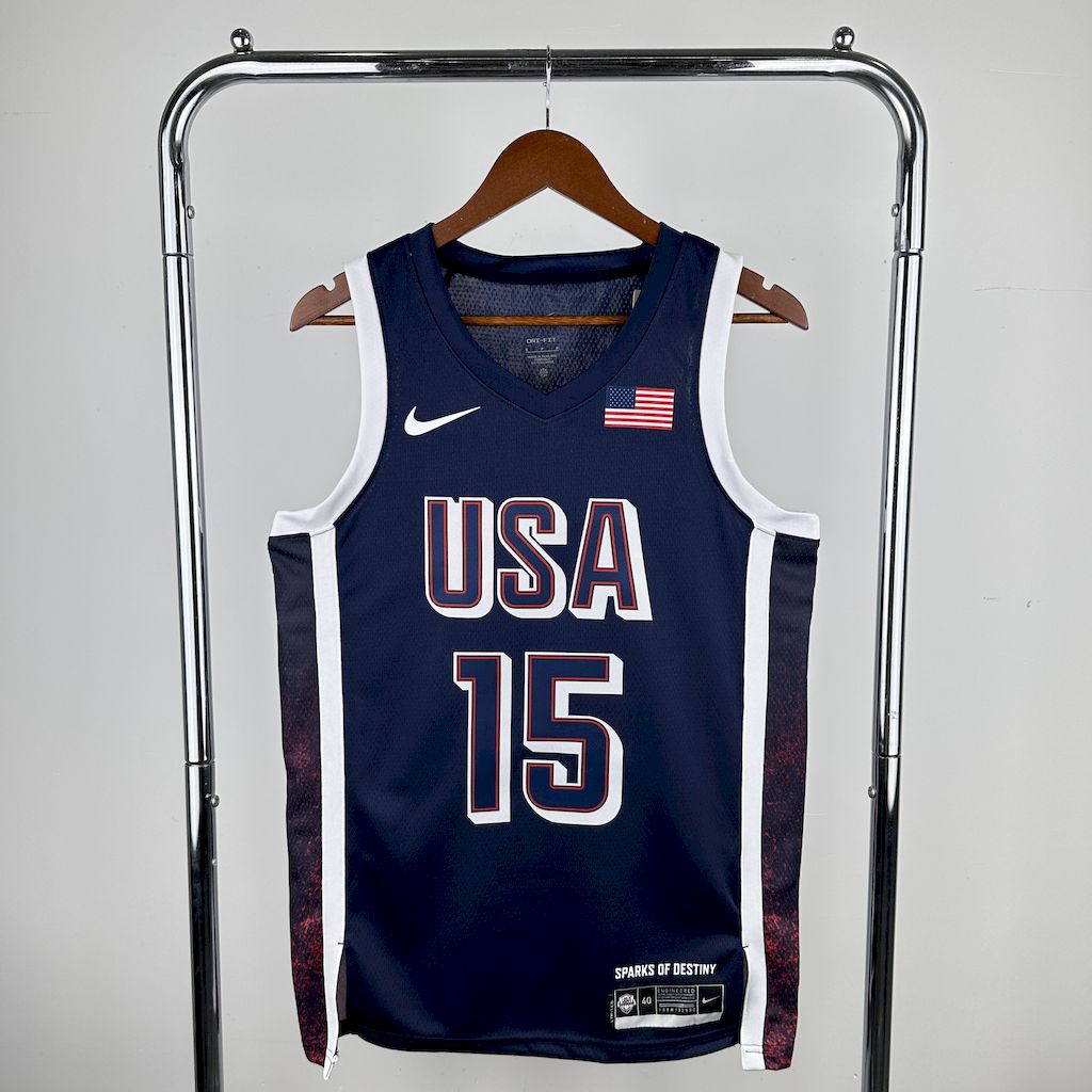 Camiseta Olimpic USA 2024 Visita NBA