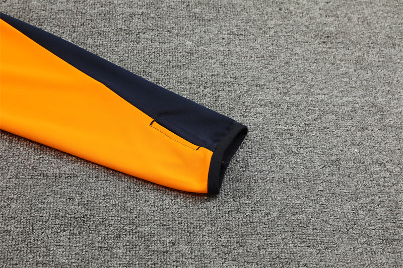 Buzo Completo Real Madrid Blanco Naranja