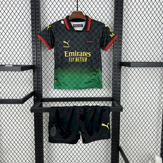 AC Milan Kit Niños Edición Especial Verde 2025/26