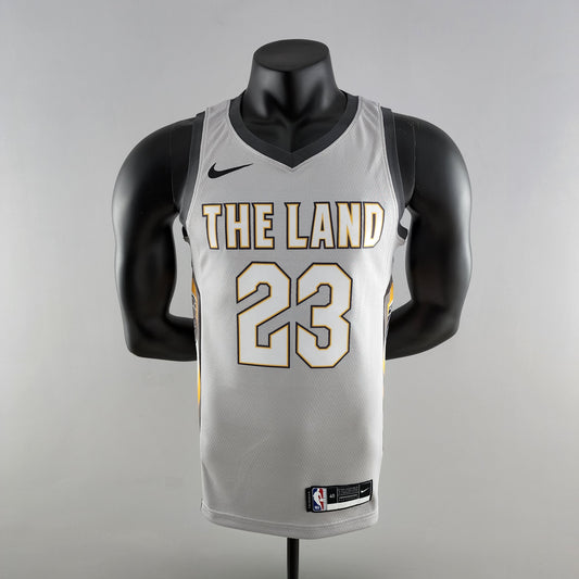 Camiseta Cleveland Cavaliers "The Land" Gris