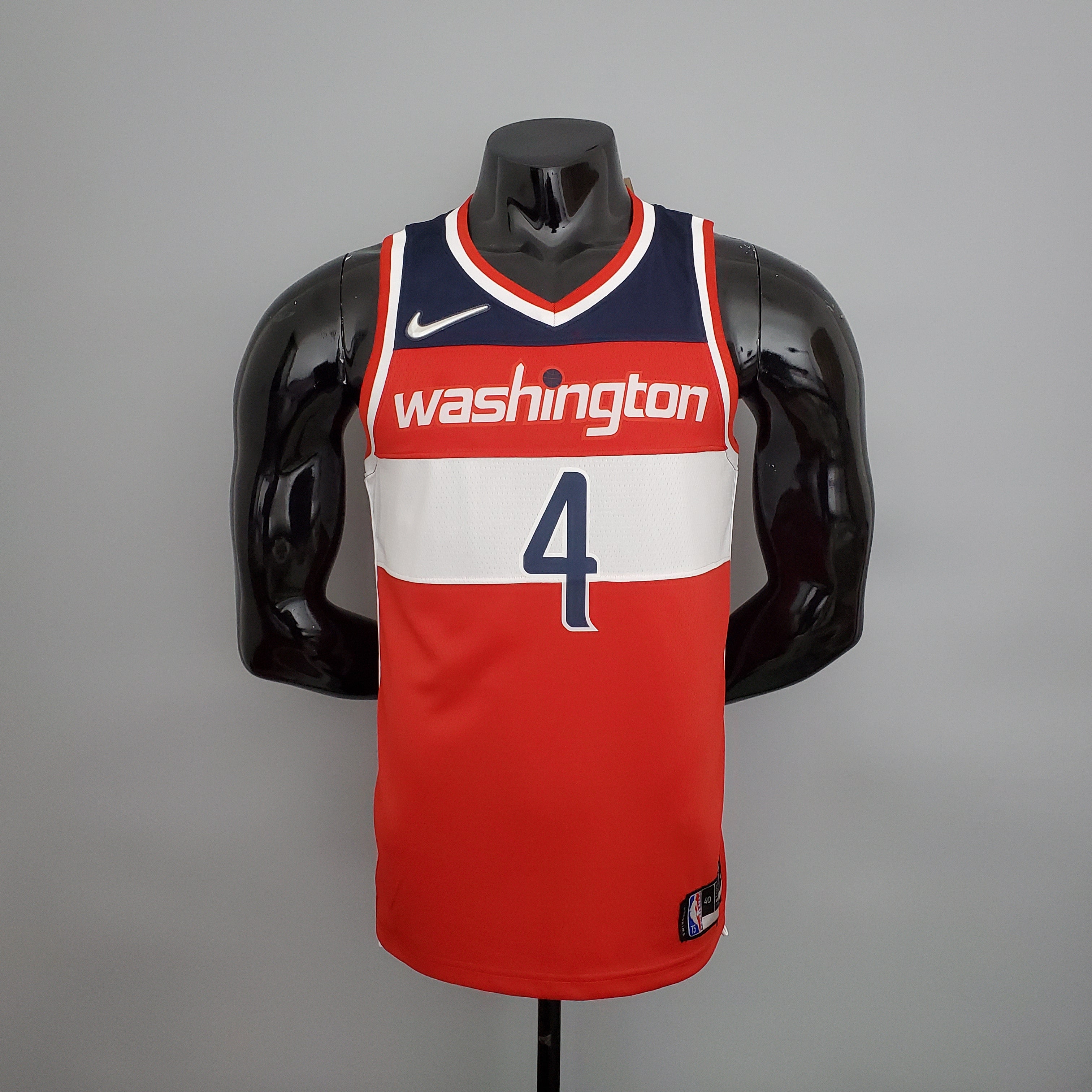 Washington Wizards Camiseta Azul Roja Clásica