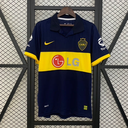 Camiseta Boca Juniors Local Retro 2009/10 Versión Fan