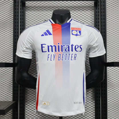 Camiseta Olympique De Lyon Local 2024/25 Versión Jugador