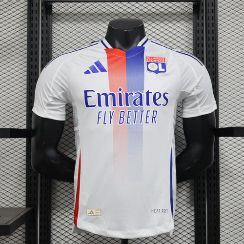 Camiseta Olympique De Lyon Local 2024/25 Versión Jugador