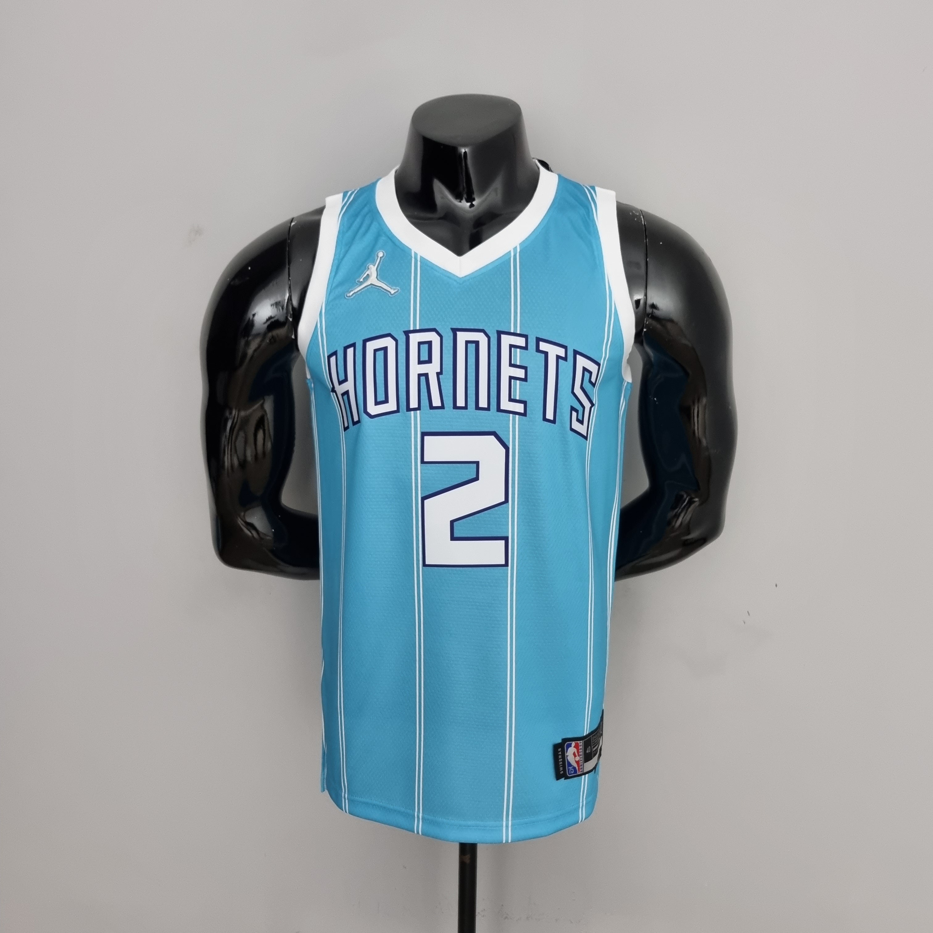 Charlotte Hornets Camiseta Clásica Celeste