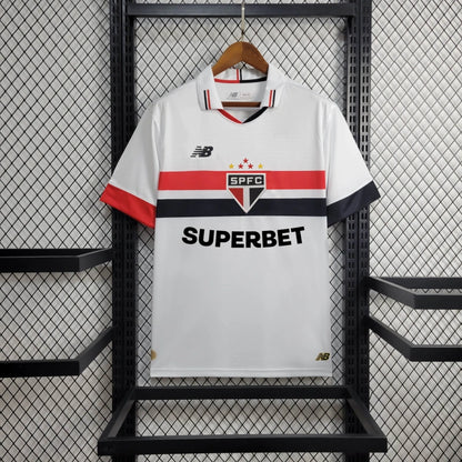 Camiseta Sao Paulo Local 2024 Versión Fan