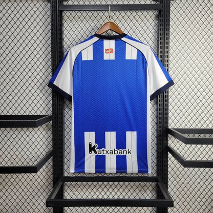 Camiseta Real Sociedad Local 2025/26 Versión Fan