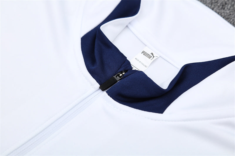 Buzo Completo Portugal Blanco Azul