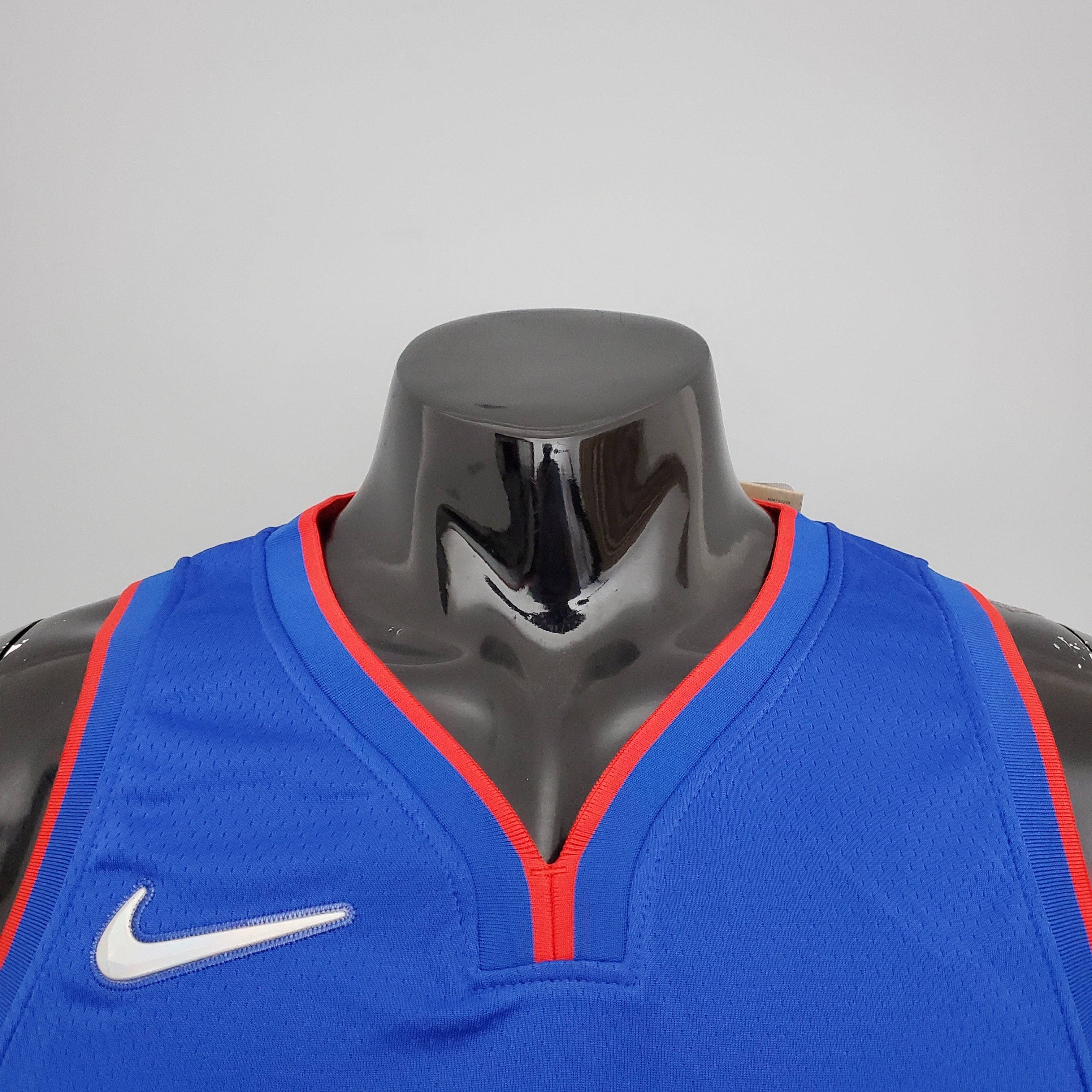 Detroit Pistons Camiseta Azul Clásica