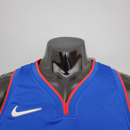 Camiseta Detroit Pistons Camiseta Azul Clásica