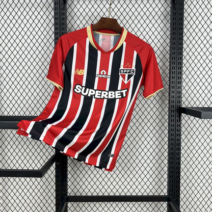 Camiseta Sao Paulo Visita 2025/26 Versión Fan
