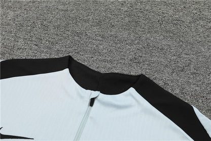 Buzo Completo FC Barcelona Blanco Negro